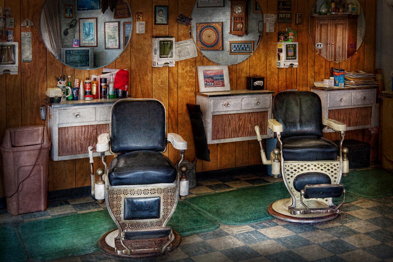 Sulla sedia del barbiere