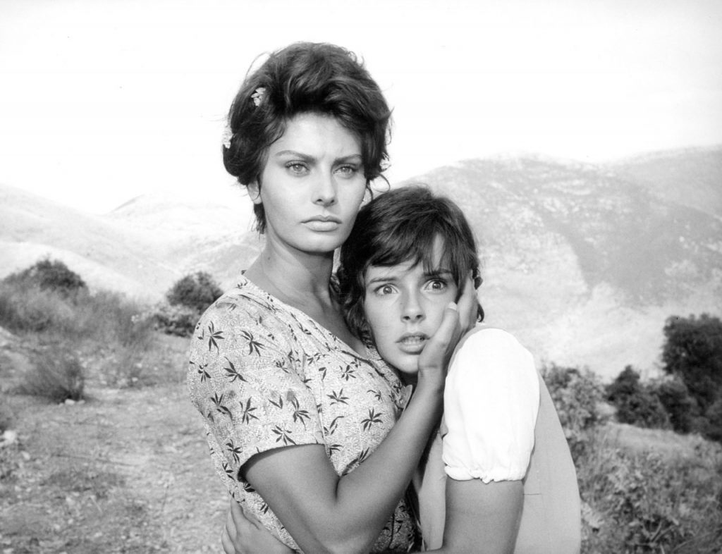 La Ciociara, film del 1960 diretto da Vittorio De Sica e interpretato da una straordinaria Sophia Loren.