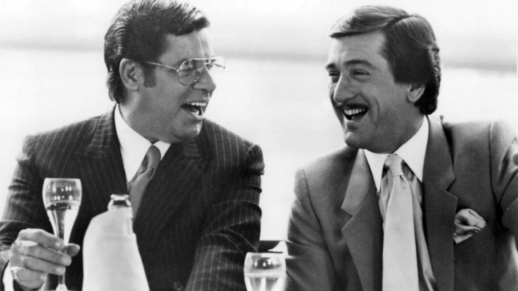 Jerry Lewis e Robert De Niro nel cult di Martin Scorsese, Re per una notte.