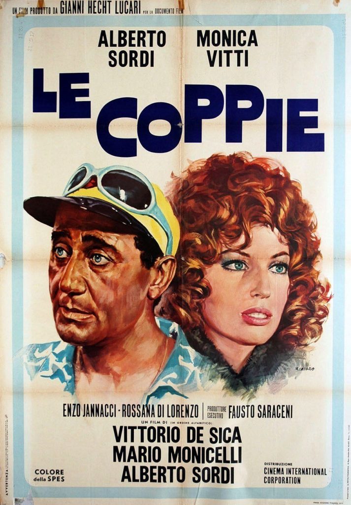 Le coppie, film del 1970 diretto da Alberto Sordi, Vittorio De Sica e Mario Monicelli.